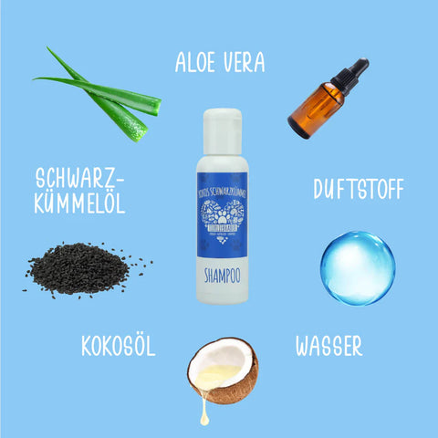 Kokos Schwarzkümmel Shampoo