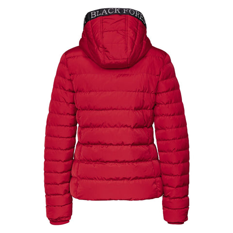 Steppjacke mit Kapuze black forest