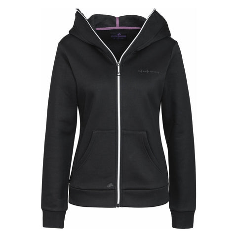 Sweatjacke mit hohem Kragen black forest