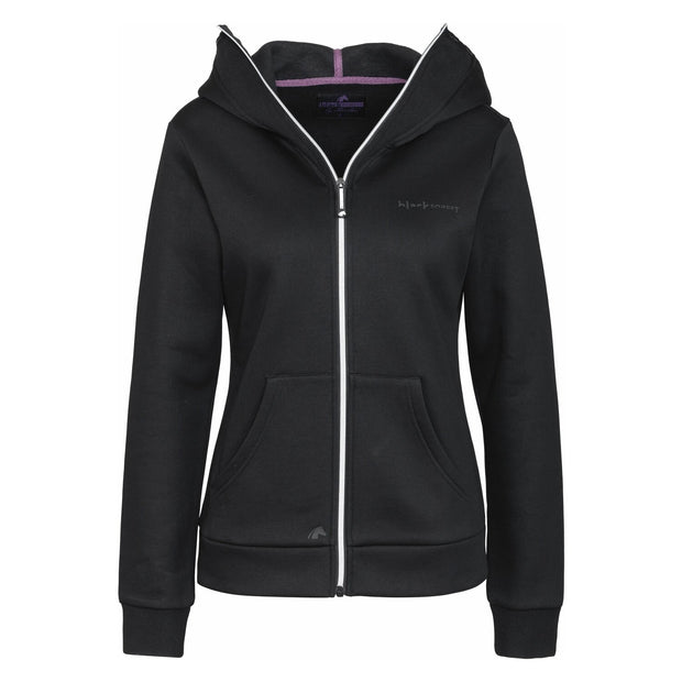 Sweatjacke mit hohem Kragen black forest