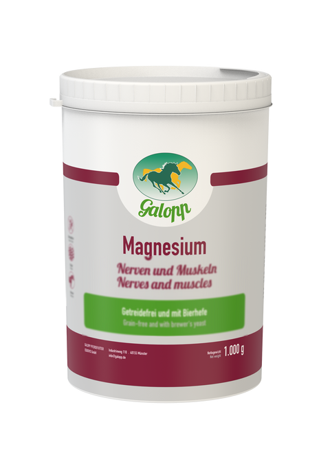 Galopp Magnesium (getreidefrei) 1 kg Dose